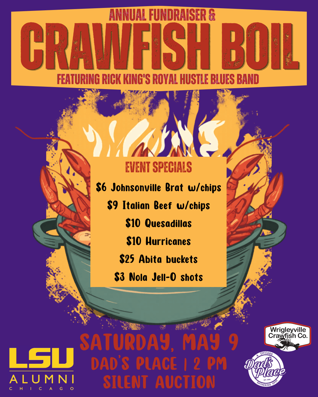 Crawfish Boil 2026 LSU